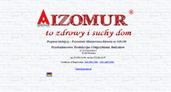 Desktop Screenshot of izomur1.beep.pl