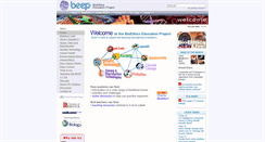 Desktop Screenshot of beep.ac.uk