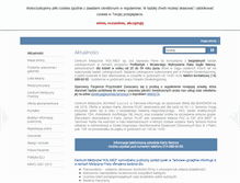 Tablet Screenshot of cmkolmed.beep.pl